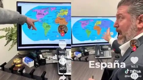 Imagen 1 de Un jefe estadounidense pide a sus empleados que señalen en un mapa dónde está España: "Estás despedido"