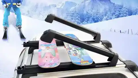 Imagen 1 de Adelántate a la temporada de nieve con este portaesquís barato de fácil instalación