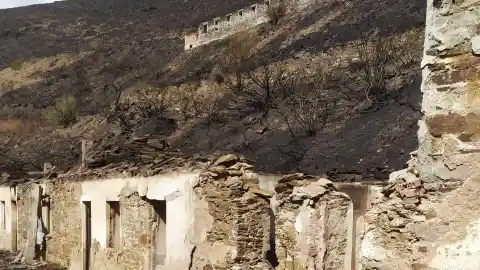 Imagen 1 de Una campaña busca recuperar una mina de volframio explotada por la Alemania nazi en Ourense y afectada por incendios