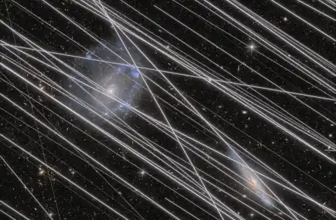 Imagen 1 de La amenaza de los satélites de Elon Musk eclipsa también a los telescopios espaciales como el ‘Hubble’