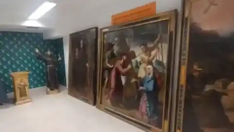 Imagen 1 de Recuperadas en Orduña 30 piezas del monasterio de Belorado que las exmonjas pretendían vender