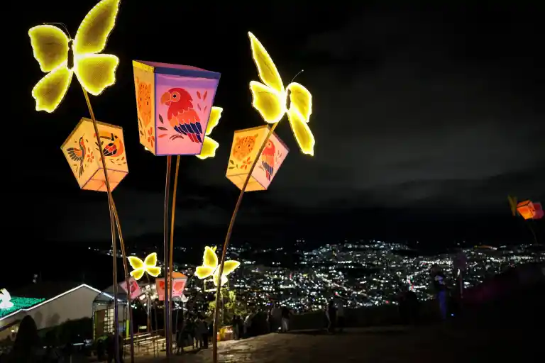 Imagen 1 de El alumbrado navideño en Monserrate y otros eventos en Bogotá para celebrar la temporada decembrina