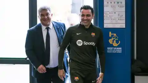 Imagen 1 de Joan Laporta reacciona al apoyo de Xavi Hernández a Víctor Font: "No me sorprendió"