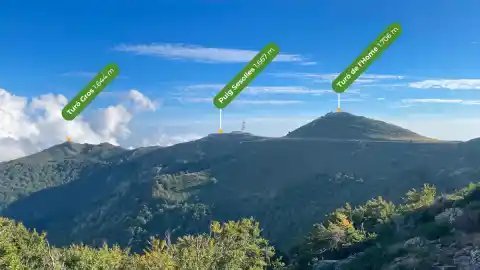 Imagen 1 de Una ruta por el Montseny para probar el nuevo Identificador de Cimas de Wikiloc