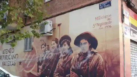 Imagen 1 de La huella social de las milicianas del Quinto Regimiento en el barrio de Vallecas