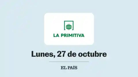 Imagen 1 de La Primitiva: comprobar sorteo del lunes 27 de octubre