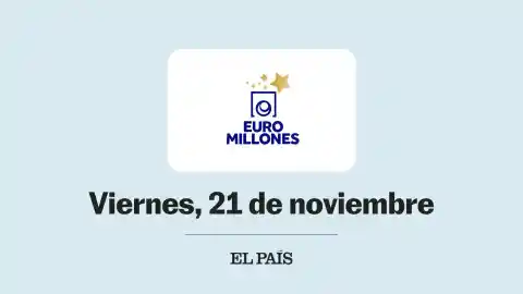 Imagen 1 de Euromillones: sorteo del viernes 21 de noviembre