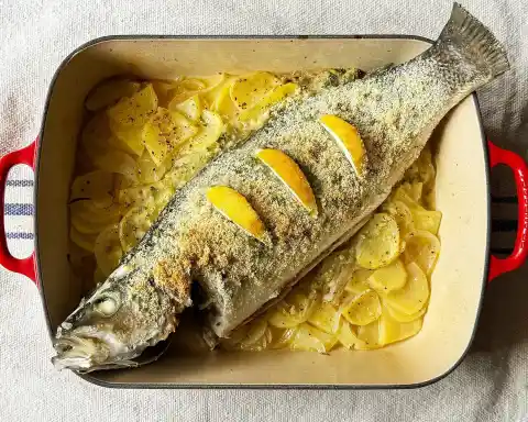 Imagen 1 de Pescado a la madrileña, un asado sencillo con más opciones que el besugo