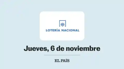 Imagen 1 de Lotería Nacional: sorteo del jueves 6 de noviembre