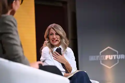 Imagen 1 de Yolanda Díaz reclama al PSOE una “tasa Trump” para que las tecnológicas de EE UU tributen en España