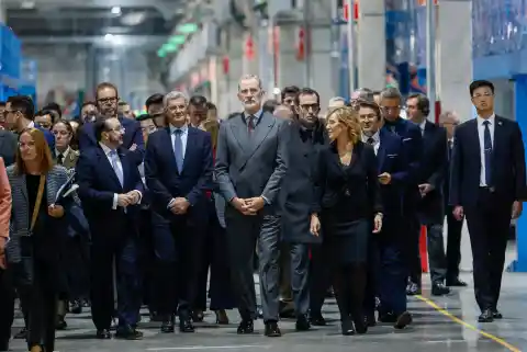 Imagen 1 de El Rey cierra su visita China con un acto de apoyo a las empresas españolas en el gigante asiático