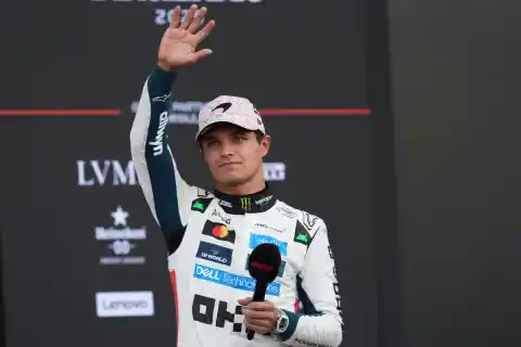 Imagen 1 de Los Ferrari van con Norris