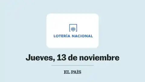 Imagen 1 de Lotería Nacional: sorteo del jueves 13 de noviembre