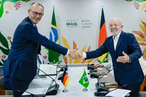 Imagen 1 de ¿Belém o Berlín? Merz y Lula se enzarzan en una polémica sobre los encantos de las ciudades