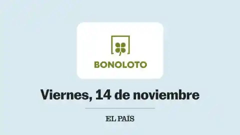 Imagen 1 de Bonoloto: comprobar sorteo del viernes 14 de noviembre