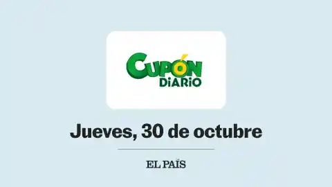 Imagen 1 de Cupón diario de la ONCE: comprobar sorteo del jueves 30 de octubre