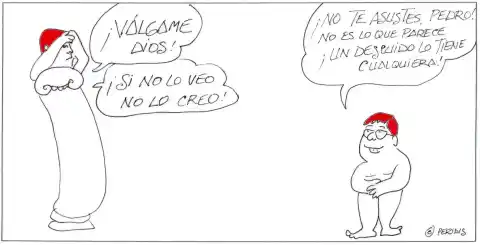 Imagen 1 de Peridis: “No es lo que parece, Pedro”