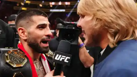 Imagen 1 de Tenso reencuentro entre Ilia Topuria y Paddy Pimblett antes de la pelea de Aleksandre en UFC Qatar: "Vamos, Chorizo, cálmate"