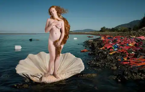 Imagen 1 de La Gioconda actualizada: un ensayo fotográfico sobre la representación de la mujer en el arte