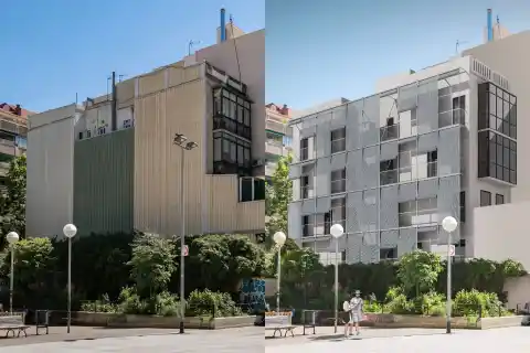 Imagen 1 de Barcelona remodela feas paredes