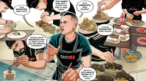 Imagen 1 de El primer libro del chef Dabiz Muñoz: un cómic de aventuras