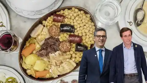 Imagen 1 de De José Luis Martínez-Almeida a Félix Bolaños: el restaurante de Madrid donde van los políticos a comer uno de los cocidos más famosos de la ciudad