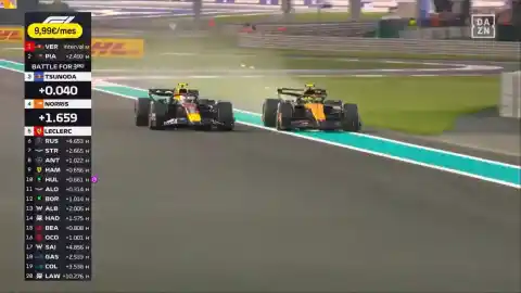 Imagen 1 de La sanción a Tsunoda en el adelantamiento de Norris, la gran polémica del Mundial de F1: "Sabía que estaba dentro de la legalidad"