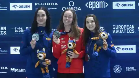 Imagen 1 de España acaba con cinco medallas el Europeo de piscina corta de Lublin
