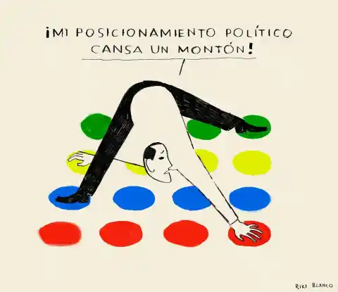 Imagen 1 de Riki Blanco: ¡Mi posicionamiento político cansa un montón!