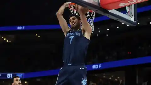 Imagen 1 de Exhibición de Santi Aldama con los Grizzlies