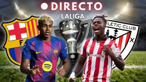 Imagen 1 de Barça - Athletic Club de LaLiga, en directo hoy: marcador, goles y última hora de la jornada 13