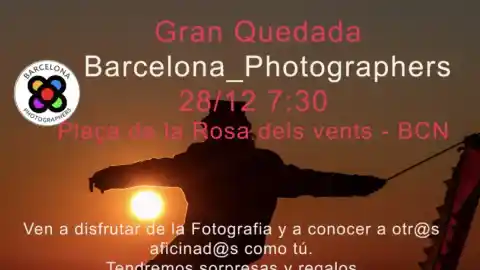 Imagen 1 de La Gran Quedada de Barcelona_Photographers será el 28 de diciembre con sorpresas y sorteos