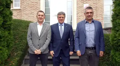 Imagen 1 de Puigdemont y Otegi se reúnen en Bélgica y acuerdan colaborar juntos