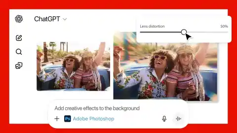 Imagen 1 de Lo nuevo de ChatGPT en España permite usar gratis Photoshop y funciones PDF de Adobe directamente en el chat