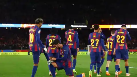 Imagen 1 de Las notas a los jugadores del Barça: Fermín, Eric Garcia y Lamine Yamal, sobresalientes