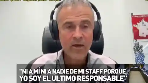 Imagen 1 de Sale a la luz el vídeo de la declaración de Luis Enrique por el Caso Negreira: "Nadie me ofreció ni enseñó informes"