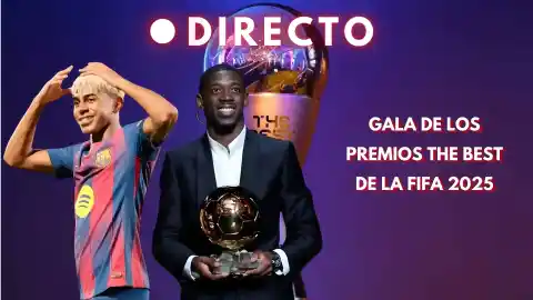 Imagen 1 de Dembélé y Lamine Yamal se disputan el premio The Best de la FIFA de 2025
