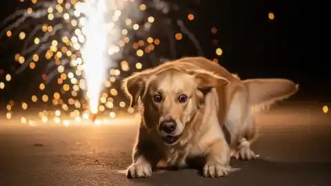 Imagen 1 de Perros y petardos: qué sonidos pueden enmascarar el estruendo y cómo crear un refugio en casa