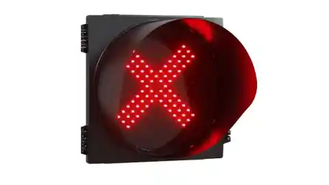 Imagen 1 de La nueva cruz de color rojo en los semáforos: ¿Qué significado tiene este símbolo?