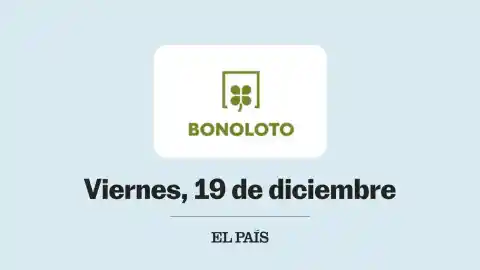 Imagen 1 de Bonoloto: comprobar sorteo del viernes 19 de diciembre