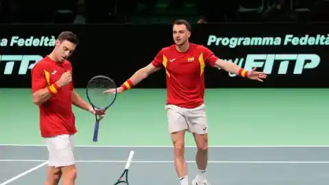 Imagen 1 de España - Italia | Sigue la final de la Copa Davis 2025 de tenis de La Armada española, en vivo