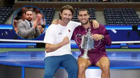 Imagen 1 de Andy Roddick, leyenda del tenis, alucina con la ruptura entre Alcaraz y Ferrero: "¿Quién le va a decir que no?"