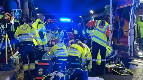Imagen 1 de Un motorista muere en el túnel de María de Molina en Madrid tras chocar con un turismo