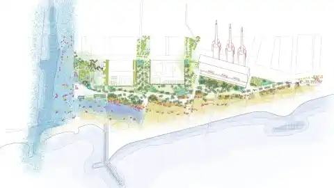 Imagen 1 de El futuro parque de 90.000 m² de las Tres Xemeneies se integrará al Delta del Besòs y ayudará a evitar inundaciones