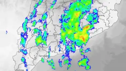 Imagen 1 de Protección Civil manda un Es Alert por lluvias torrenciales en la provincia de Barcelona