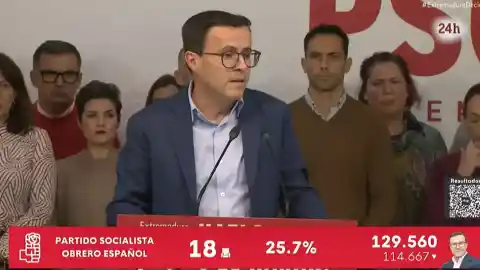 Imagen 1 de Gallardo no dimite tras el batacazo del PSOE: "Es muy mal resultado, pero Guardiola ha fracasado y ha engordado a Vox"