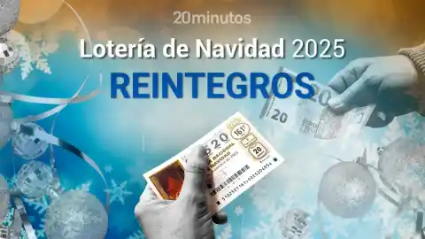 Imagen 1 de Todos los números premiados con reintegros en la Lotería de Navidad 2025