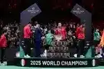 Imagen 1 de España, después de la derrota en la Davis: la medalla de Munar, el esquí de Ferrer y la felicitación al público italiano