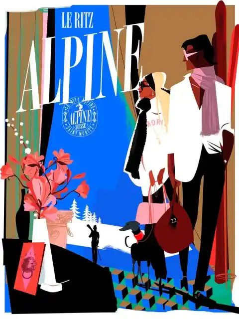 Imagen 1 de Los bonitos hoteles imaginarios del ilustrador Jorge Arévalo