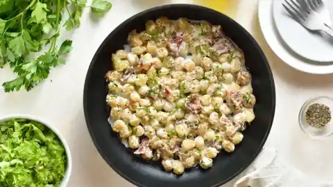 Imagen 1 de Ñoquis a la carbonara saludables, una receta perfecta para la pérdida de grasa sin renunciar al sabor